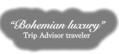 bohemian luxury text